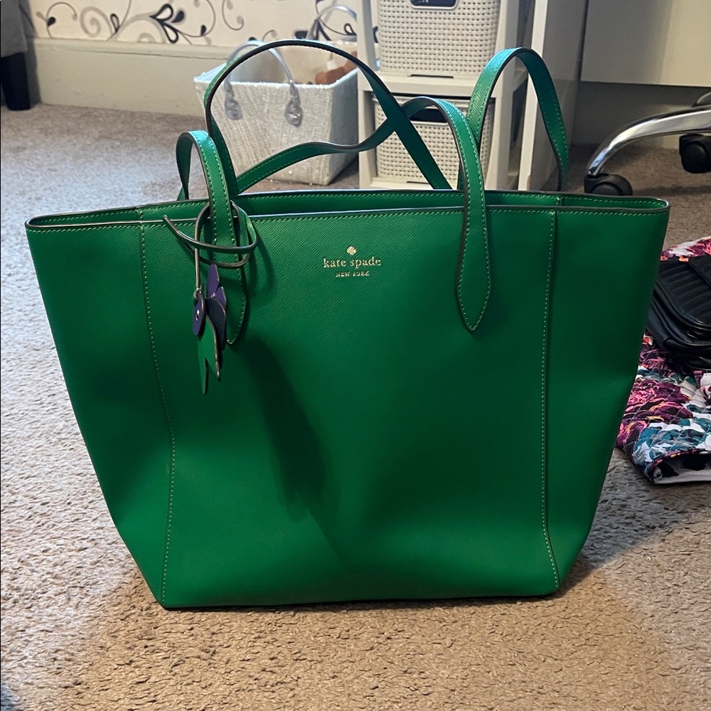 Kate Spade Vibrant Green Tote